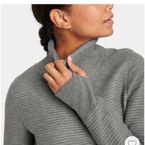 All in Motion Quilted Pull Over